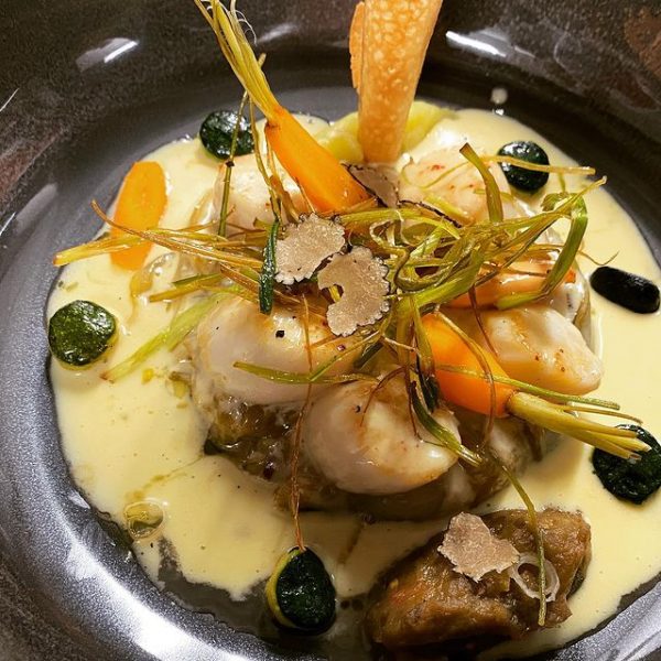 Carte à l'ardoise Restaurant Gastronomique Au fil de l'Eau à Montauban